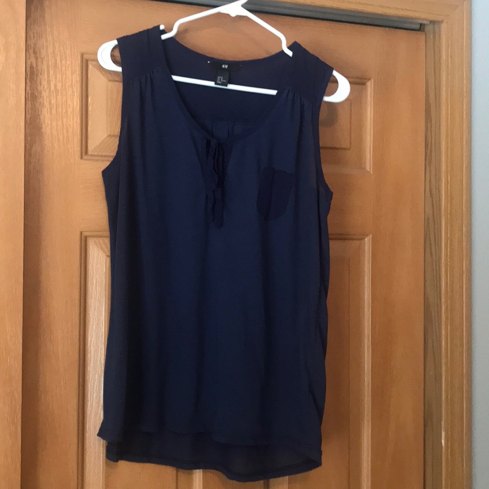 Navy Blue Tank